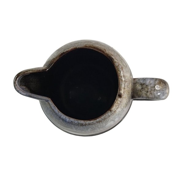 Vintage Small Brown Redware Milk/Syrup Pitcher Made In Japan - Picture 5 of 8